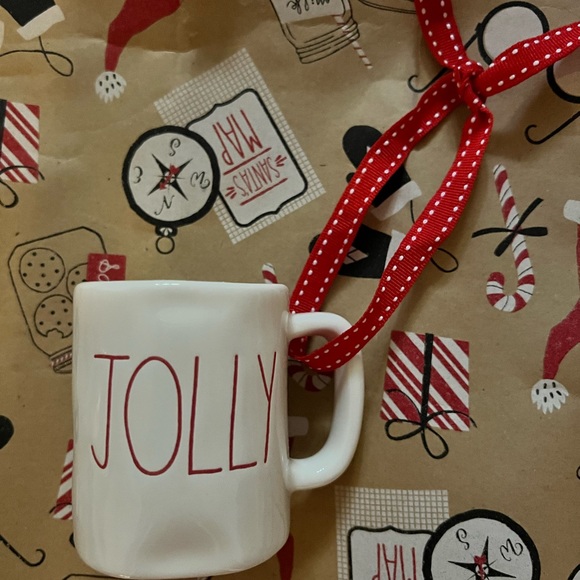 Rae Dunn Christmas mug ornament - Picture 1 of 3